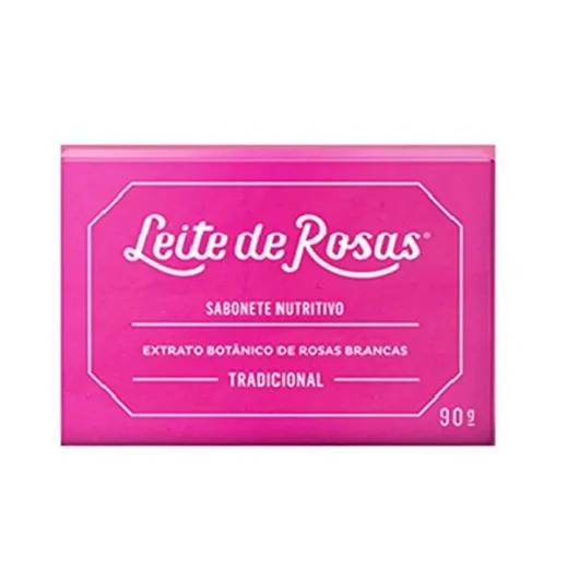 Sabonete Leite de Rosas em Barra 90 g