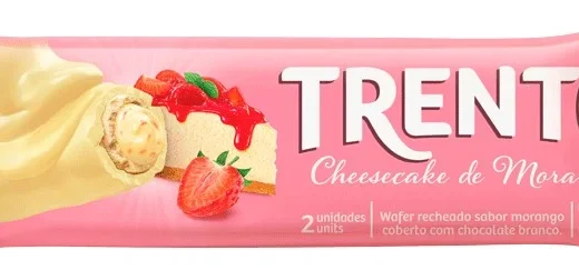 Chocolate Trento Sabor Cheescake de Morango 32 g