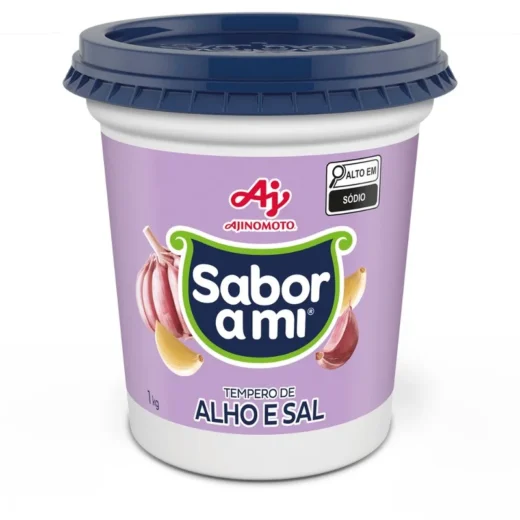 Tempero Completo Sabor a Mi Alho e Sal 1 kg