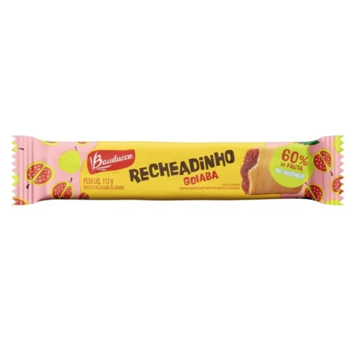 Biscoito Bauducco Recheadinho Goiaba 112 g