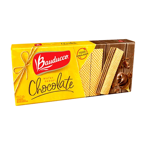 Biscoito Wafer Chocolate Bauducco 140 g
