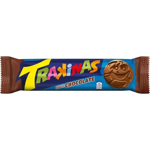 Biscoito Trakinas Recheado de Chocolate 126 g