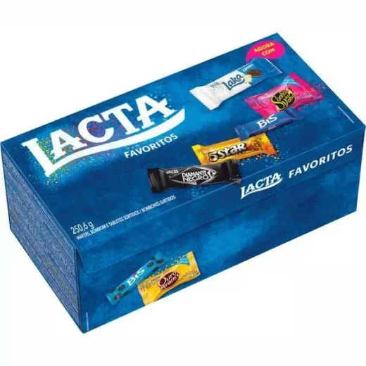 Bombom Lacta Favoritos 250,6 g