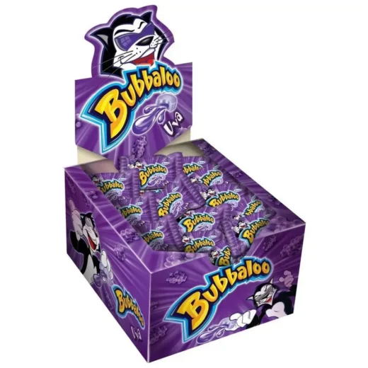 Chiclete Bubbaloo Uva 5 g