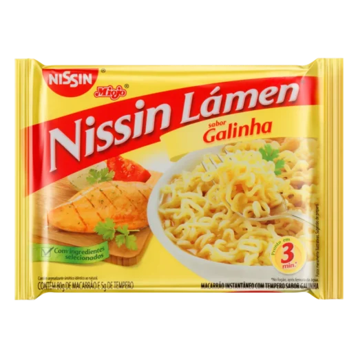 Macarrao Instantaneo Nissin Miojo Lamen Galinha 85 g