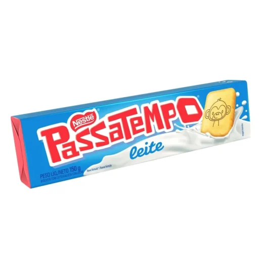 Biscoito Passatempo Leite Ninho Sem Recheio 150 g