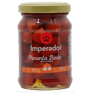 Pimenta Imperador Bode em Conserva 190 g