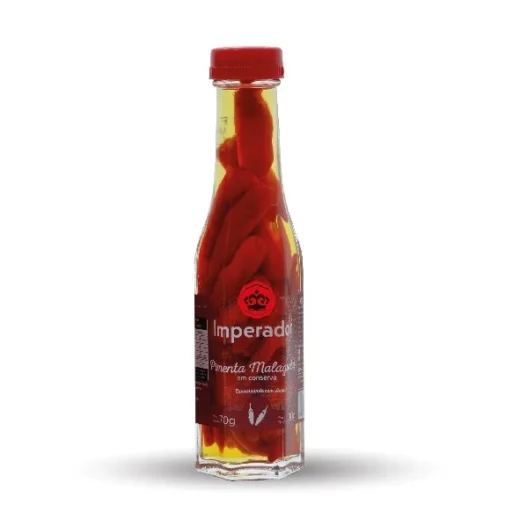 Pimenta Imperador Malagueta em Conserva 70 g