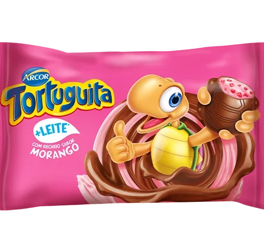 Chocolate Tortuguita Morango 15,5 g