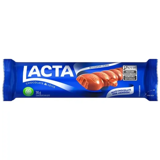 Chocolate Lacta Ao Leite em Barra 20 g