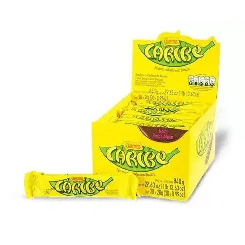 Chocolate Garoto Caribe C/banana 28 g