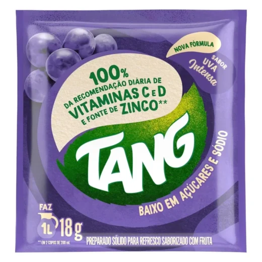 Refresco Tang Uva em Po 18 g