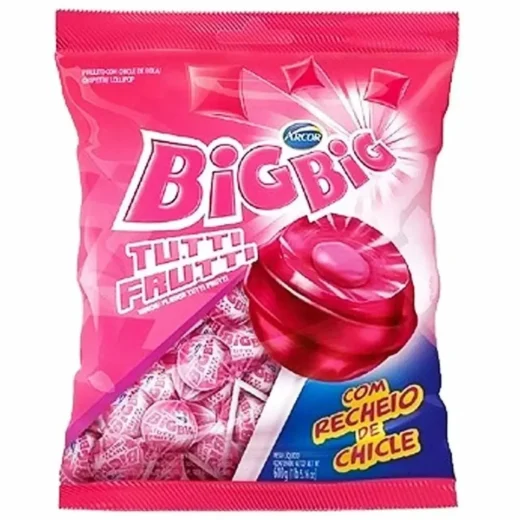 Pirulito Big Big Tutti Frutti Arcor 500 g