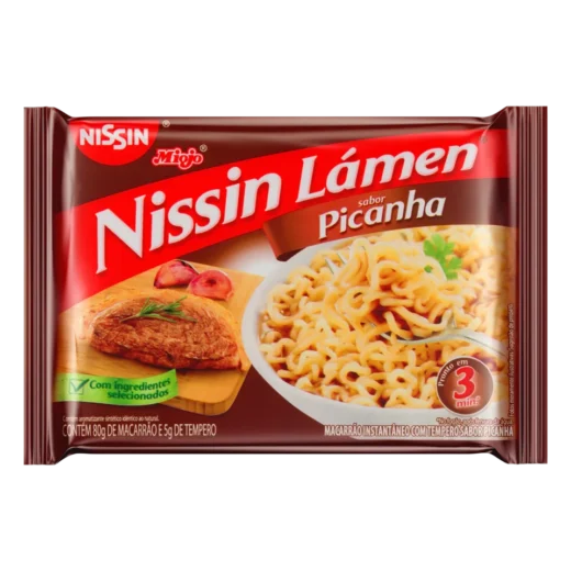 Macarrao Instantaneo Nissin Miojo Lamen Picanha 85 g