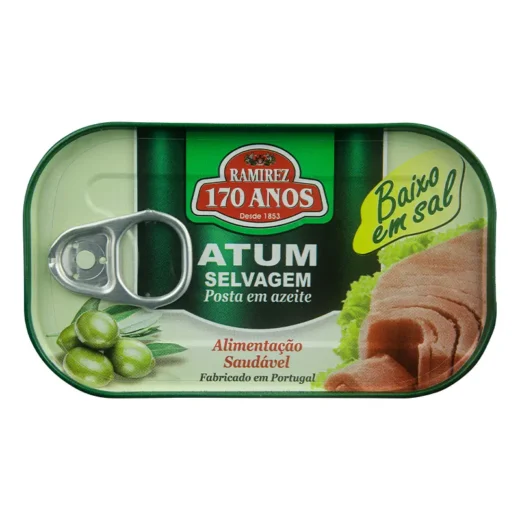 Atum Selvagem em Azeite Baixo Teor de Sal Ramirez