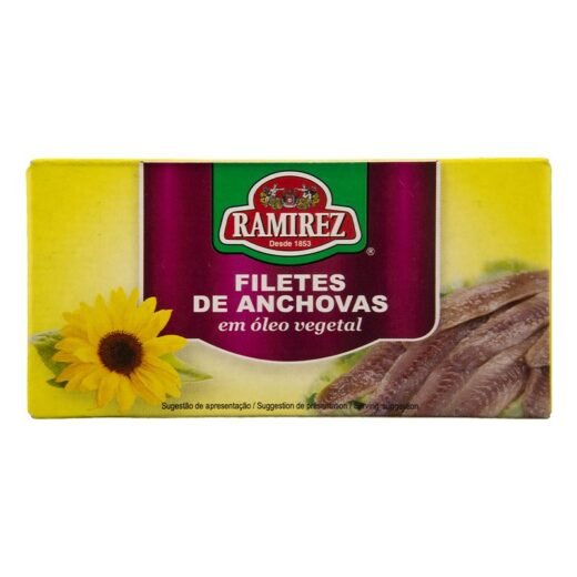 Filetes de Anchovas em Óleo Vegetal Ramirez