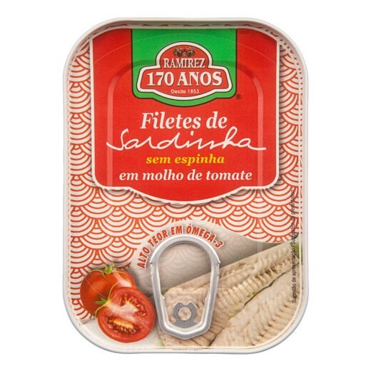 Filetes de Sardinha em Molho Rico de Tomate Ramirez