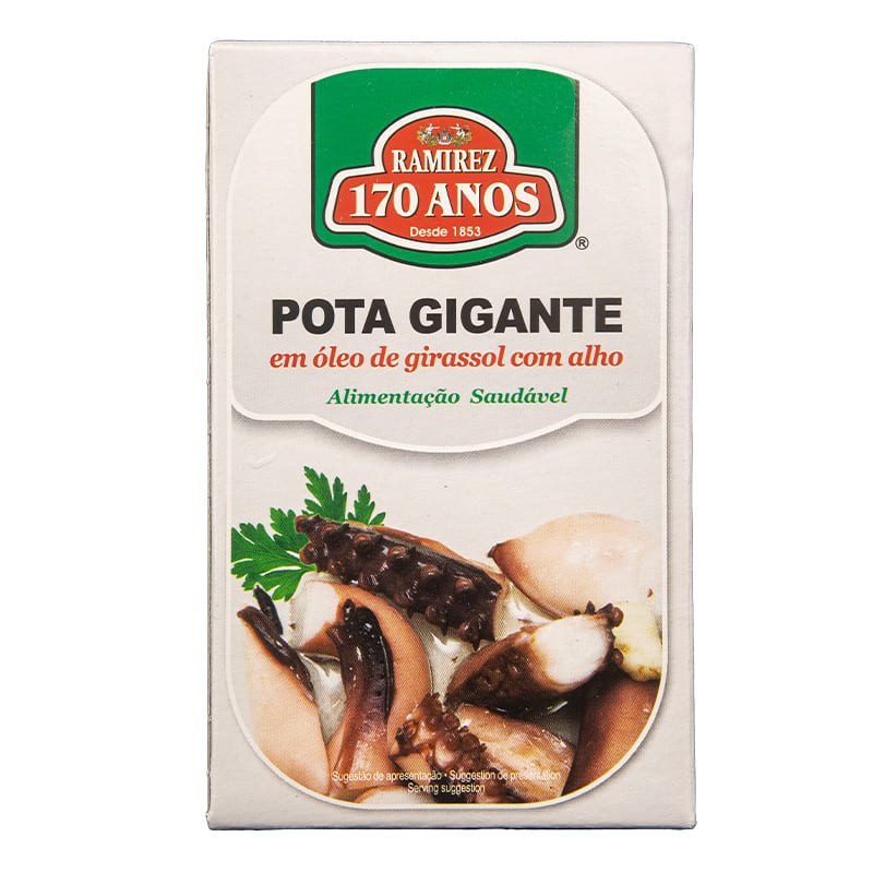 Pota gigante com óleo de girassol e alho Ramirez — Ramirez
