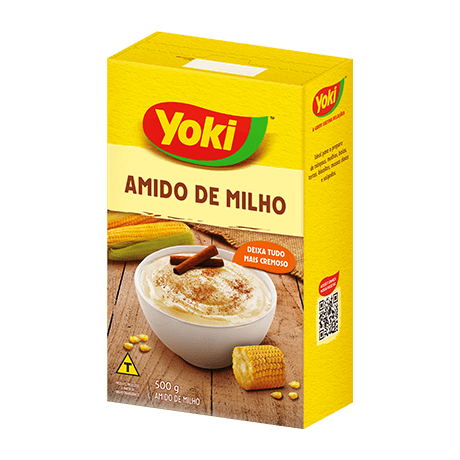 Amido de Milho 200 g, 500 g e 1 kg