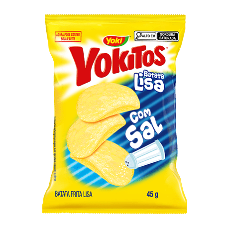 Batata Lisa Natural 45 g e 90 g