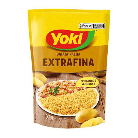 Batata Palha Extrafina 100 g e 190 g