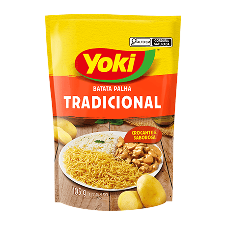 Batata Palha Tradicional 70 g, 105 g, 195 g e 380 g