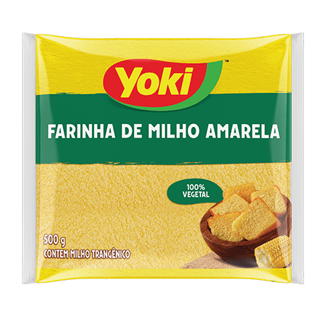 Farinha de Milho Amarela 500 g e 2 kg