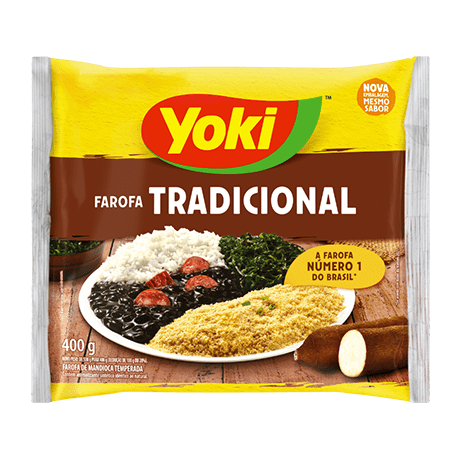 Farofa Tradicional 250 g, 400 g e 1 kg