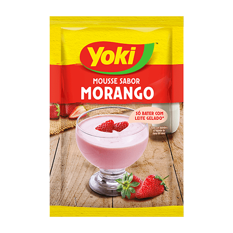 Mousse Sabor Morango 70 g