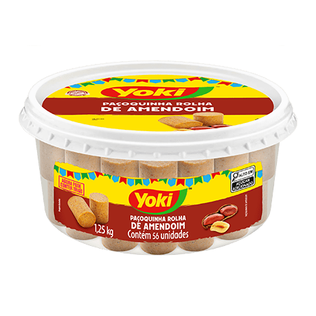 Paçoca Rolha 352 g, 1 kg e 1,25 kg