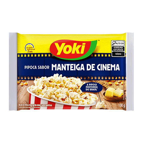 Pipoca Micro-ondas Manteiga de Cinema 100 g