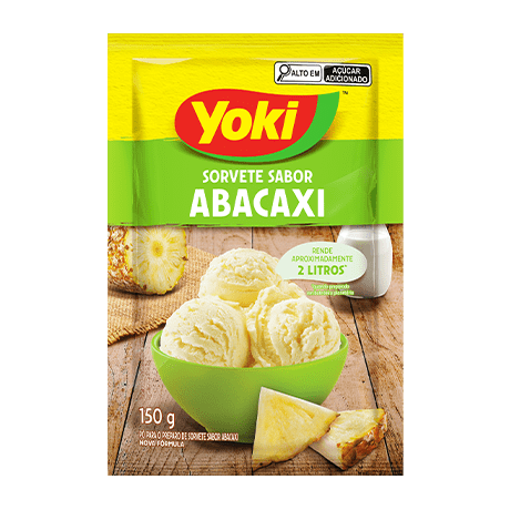 Sorvete Sabor Abacaxi 150 g