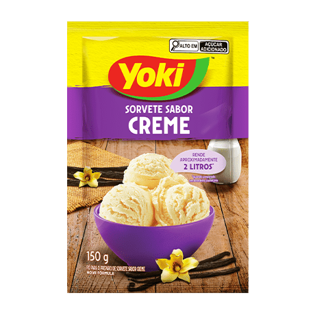 Sorvete Sabor Creme 150 g