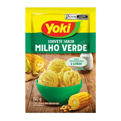 Sorvete Sabor Milho Verde 150 g