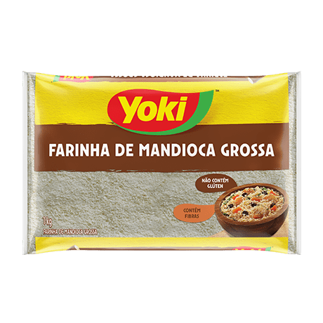 Farinha de Mandioca Grossa 1 kg