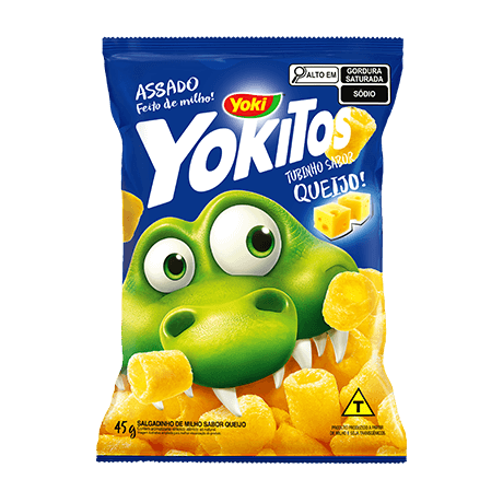 Yokitos Sabor Queijo Tubinho 45 g
