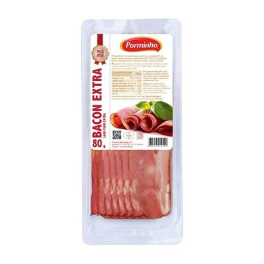 BACON PORMINHO FATIA (20 X 80 GR)