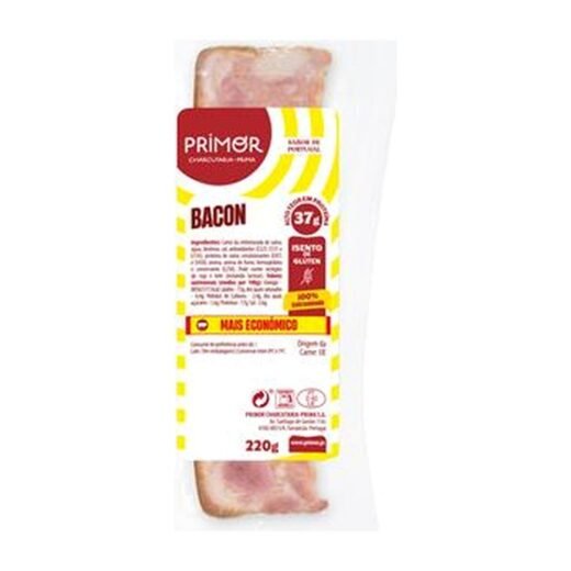 BACON PRIMOR TIRAS (20 X 220 GR)