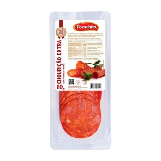 GROSSE SAUCISSE FUMÉE PORTUGAISE PORMINHO FATIA (2
