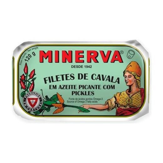 CAVALA MINERVA FILETES HUILE D'OLIVE PIQUANT (120