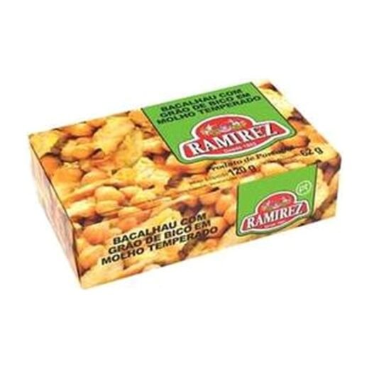 MORUE AUX POIS CHICHES RAMIREZ (15 X 120 GR)