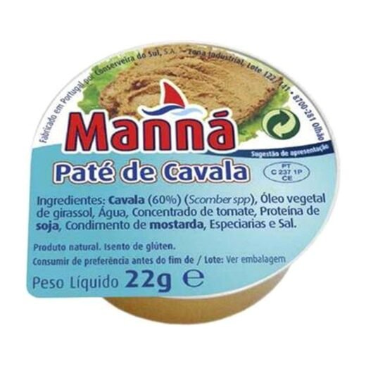 PATE MANNA CAVALA (12 X 22 GR)