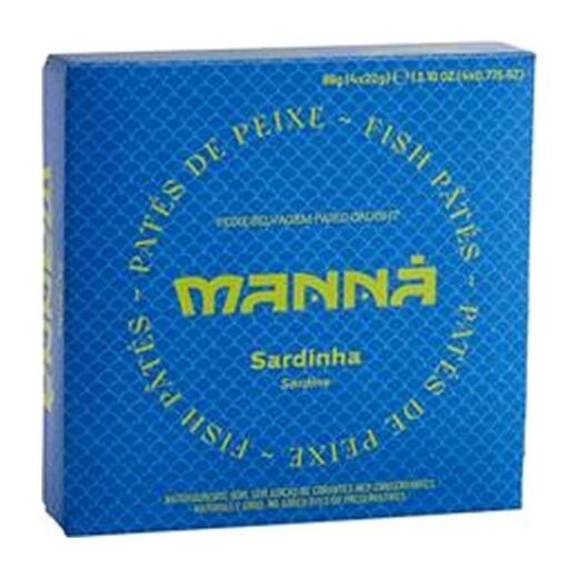 PATE MANNA SARDINE INHA (12 X 22 GR)