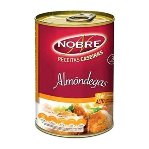 REFEIÇÃOÇÃO NOBRE ALMONDEGAS (6 X 420 GR)
