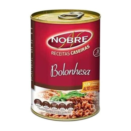 REFEIÇÃOÇÃO NOBRE BOLONHESA (6 X 420 GR)