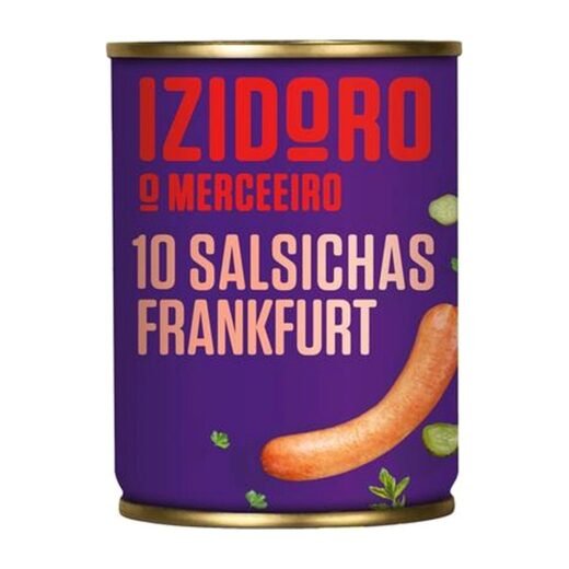 SALSICHA IZIDORO LAT (12 X 250 GR)