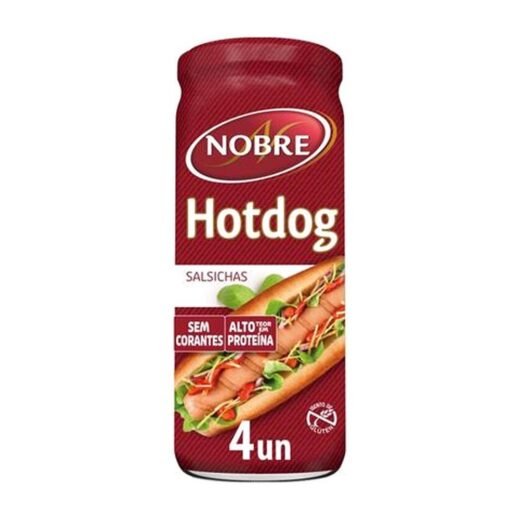 SALSICHA NOBRE HOT DOG (6 X 210 GR)