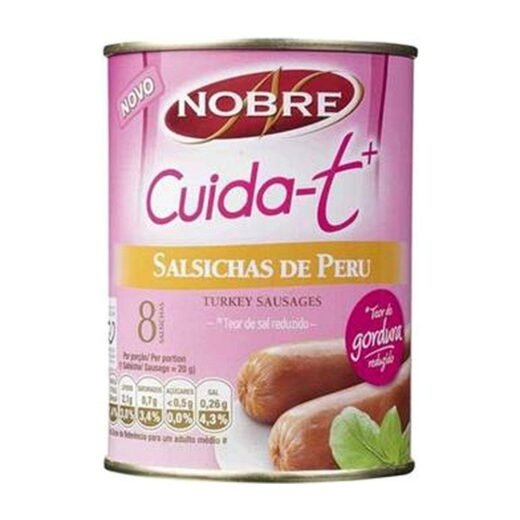 SALSICHA NOBRE LAT C PERU 8U (12 X 160 GR)