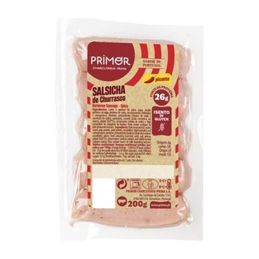 SALSICHA PRIMOR CHURRASCO PIQUANT (15 X 200 GR)