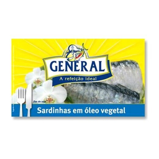 SARDINE GENERAL HUILE (10 X 120 GR)